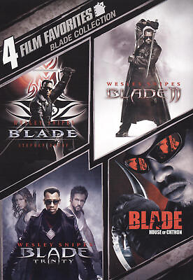#ad 4 Film Favorites: Blade Collection DVD 2009 4 Disc Set $6.08