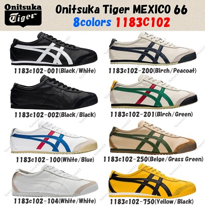 #ad Onitsuka Tiger MEXICO 66 Sneakers Unisex 1183C102 8Colors Size US 4 14 Brand New $150.00