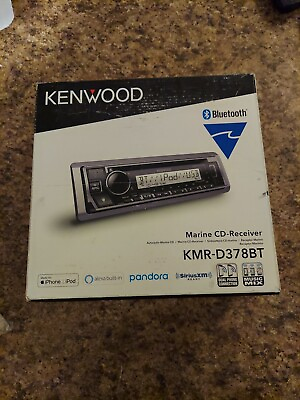#ad Kenwood KMR D378BT Marine CD Receiver Built In ALEXA $150.00