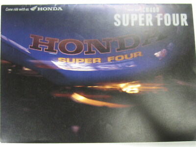 #ad Catalog Only 1995 Honda Cb400Sf Nc31 Cb400 Super Four Used t1 $52.88