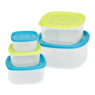 #ad 10 Piece 67 oz Plastic Nesting Food Storage Containers $12.48