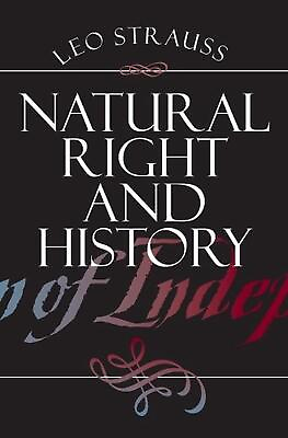 #ad Natural Right and History by Leo Strauss English Paperback Book $23.95