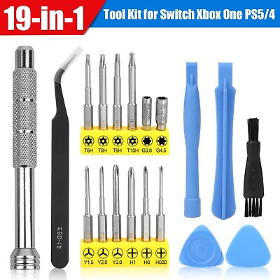 #ad Cleaning Repair Tool Set Screwdriver Kit for PS5 Xbox One Controller Console PS4 $10.95