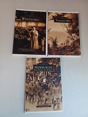 #ad Acadia Publishing History Book Lot Images America Westford Tomales Bay Newburgh $12.95
