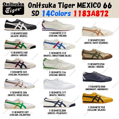 #ad Onitsuka Tiger MEXICO 66 SD Unisex Shoes 14colors 1183A872 US 4 14 Brand New $177.89