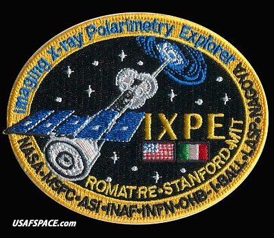 #ad IXPE Imaging X Ray Polarimetry Explorer Satellite Falcon 9 Space Launch Patch $11.95