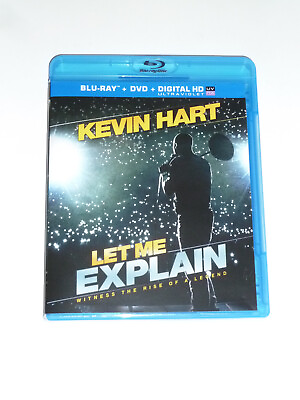 #ad Kevin Hart: Let Me Explain Blu ray amp; DVD 2 disc set live stand up comedy movie $6.07