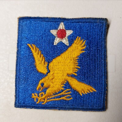 #ad Vintage WW2 Era original US Army 2nd Air Corps Ssi Authentic Militaria $14.95