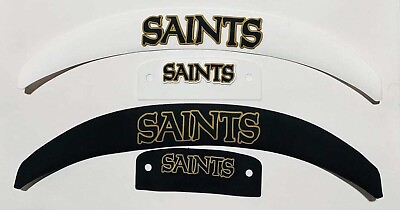#ad Saints Full Size Speed Helmet 3D Bumpers $14.27