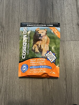 #ad Nutramax Laboratories Cosequin DS Plus MSM for Dogs 120 soft chews 08 2024 $21.99