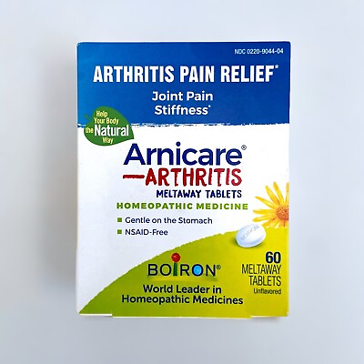 #ad Boiron Arnicare Arthritis Rheumatic Pain Relief Homeopathic Meltaway 60 Tablets $10.95