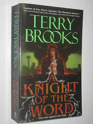 #ad A Knight of the Word Word and the Void Series #2 by Terry Brooks Small PB AU $9.95
