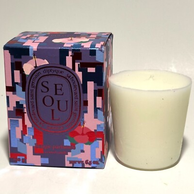 #ad Diptyque Seoul City Candle 190g 6.5oz Limited Edition *Wax Only* $77.99