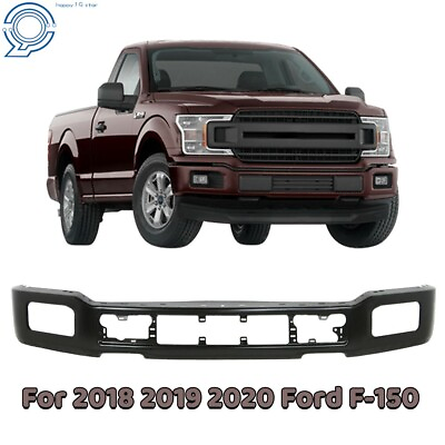 #ad Steel Front Bumper Assembly Kit For 2018 2019 2020 Ford F 150 Pickup Primered $193.84