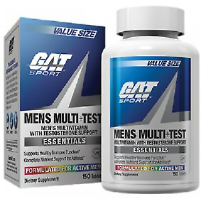 #ad GAT Mens Multi Test All in One Product Capsule 150 Count Sealed Box $22.95