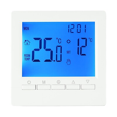 #ad Accurate Programmable Room Thermostat for Efficient Temperature Control $21.24