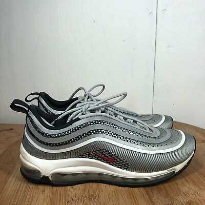 #ad Nike Air Max 97 Shoes Womens 8 Ultra #x27;17 Sneakers Casual Gray Silver Running $24.99