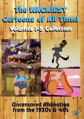 #ad #ad The WACKIEST Cartoons of All Time Vol. 1 5 Uncensored Animation from the DVD $60.86