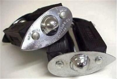 antique mens Persons Majestic TEARDROP bicycle PEDALS 1 2quot; thread vintage PAIR $49.99