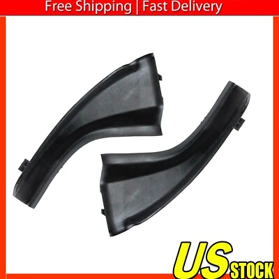 #ad 2PCS Black Car Front Wiper Side Cowl Extension Cover For Toyota RAV4 2013 2018 $14.99