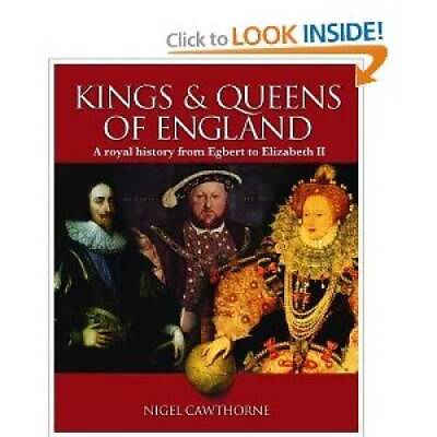 #ad Kings and Queens of England Hardcover By Cawthorne Nigel GOOD $3.73