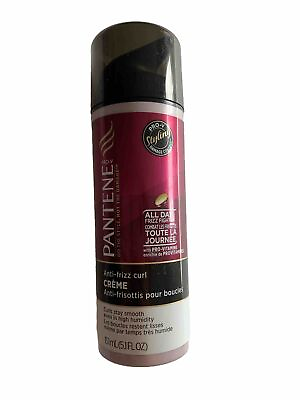 #ad PANTENE PRO V Anti Frizz Curl Creme NEW Curly Hair Style Smooth 5.1 Oz 151 mL G5 $24.99