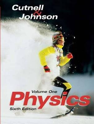 #ad Physics Hardcover By Cutnell John D. GOOD $6.92
