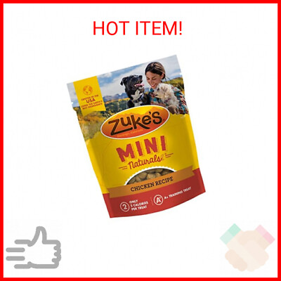 #ad Zuke’s Mini Naturals Soft Dog Treats for Training Soft and Chewy Dog Training T $13.86