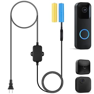 #ad 20Ft 6m Charging Cable Power Adapter Designed for Blink Video Doorbell $24.42