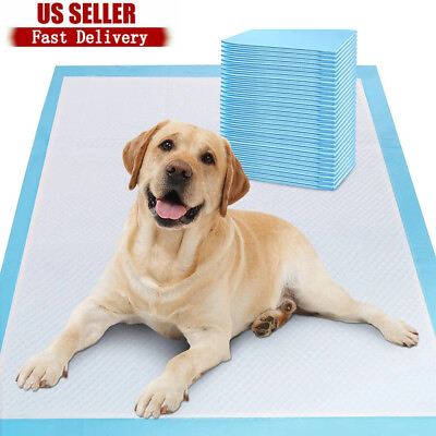 #ad 100PCS XL Dog Pads PEE Puppy Training Underpads House Ultra Heavy US $17.99