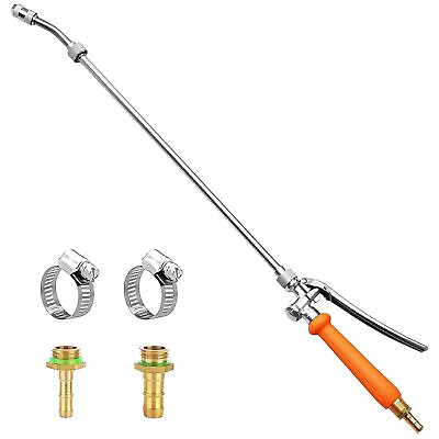 #ad All Metal Replacement Sprayer Wand1 4quot; amp; 3 8quot; Brass Barb Sprayer Wand Replace... $25.69
