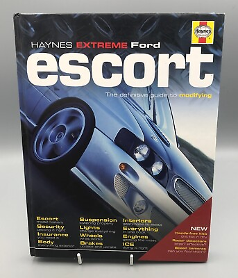 Haynes Manual Max Power Extreme Ford Escort Modifying Guide 2007 FREE UK POST GBP 9.95