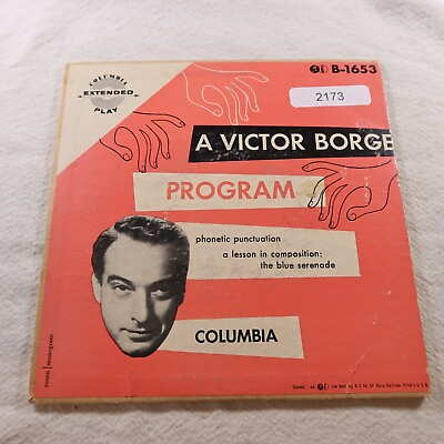 #ad victor borge a victor borge program Record Album Vinyl LP $5.77