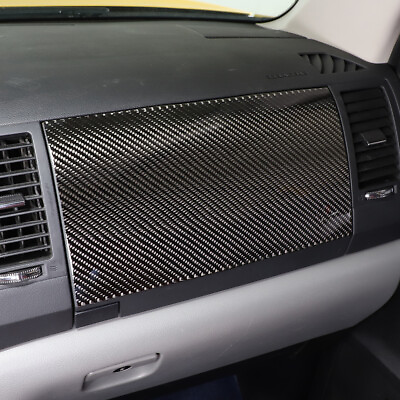 #ad Passenger Side Dash Panel Carbon Fiber Trim Sticker Cover Fits Tundra 2007 2013 $38.99