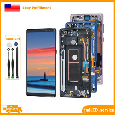 #ad OEM LCD Display Touch Screen Digitizer Frame Assembly For Samsung Note 8 SM N950 $124.99