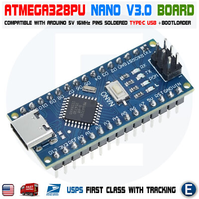 #ad ATmega328P Nano Type C Controller Board Soldered Compatible with Arduino Nano V3 $6.71