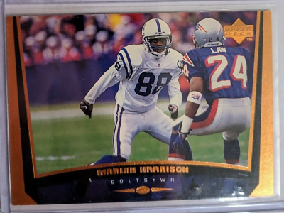 #ad 🏆1998 Upper Deck Bronze 100 MARVIN HARRISON #122 INDIANAPOLIS COLTS $20.00