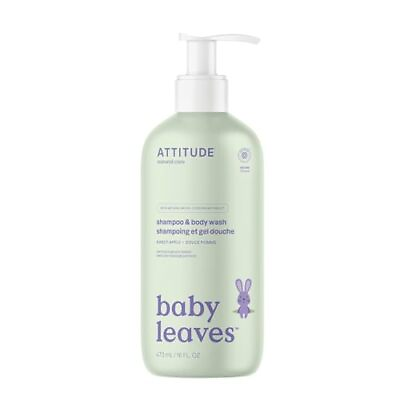 #ad ATTITUDE 2 in 1 Shampoo and Body Wash for Baby EWG Verified Dermatologicall... $20.39