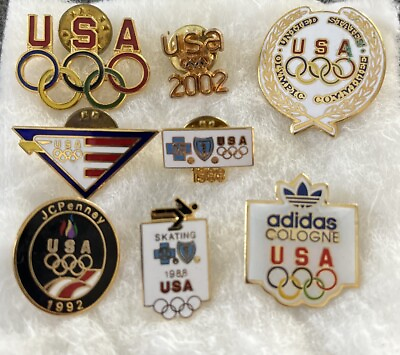 #ad vintage olympic pins usa $19.99