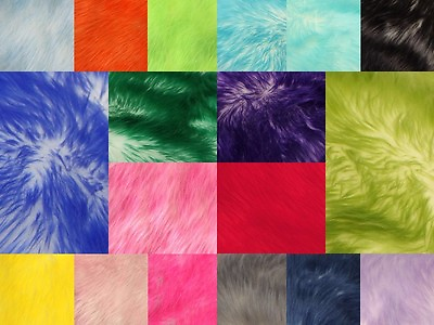 #ad Coat Costume Faux Fur Fabric Long Pile Candy Shaggy 60quot; Wide Sold by the yard $34.00