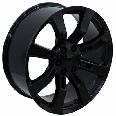 #ad Black 22quot; Wheel #5409 compatible with Escalade 22x9 $298.95