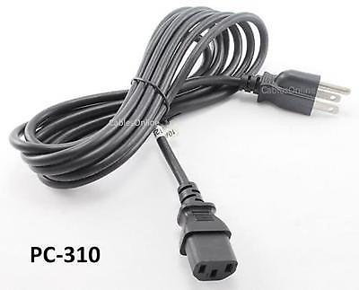 #ad #ad 10FT AC Power Cord C13 Cable with 3 Conductor PC Power Connector PC 310 $8.99