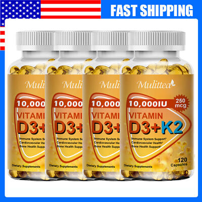 #ad Vitamin K2 D3 Vitamin Supplement with BioPerine Boost Immunity amp; Heart Health $13.46
