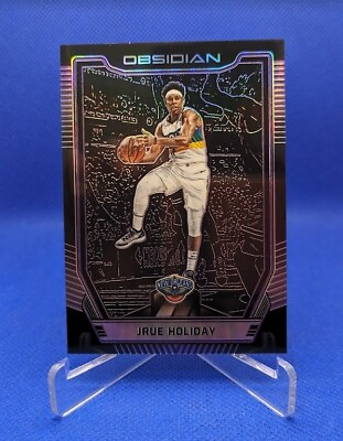 #ad JRUE HOLIDAY 2018 19 Obsidian #35 Electric Etch Purple 49 Pelicans $7.49