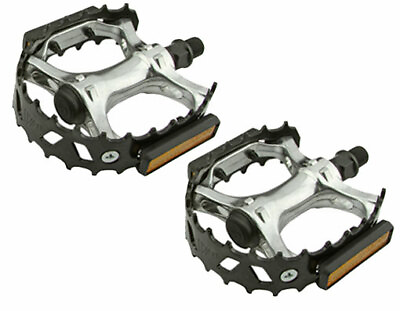 #ad #ad ABSOLUTE BICYCLE PEDALS VP 747 ALLOY IN BLACK COMPATIBLE WITH 1 2 CRANK. $30.99