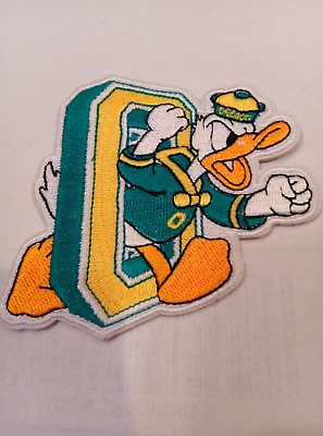 #ad The University Of Oregon DUCKS Vintage Embroidered Iron On Patch 3quot; X 3quot; A1 $6.69