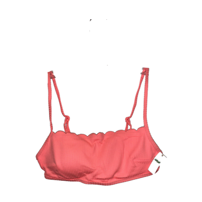 #ad #ad Aerie Women#x27;s Scalloped Bikini Haute Coral Top XS $9.77