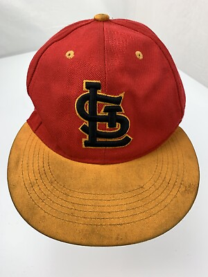 #ad St Louis Missouri Red Orange Snapback Adult Cap Hat $10.49