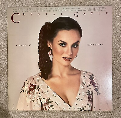 #ad Crystal Gayle Classic Crystal Album Vinyl United Artists 1979 L00982 $4.85