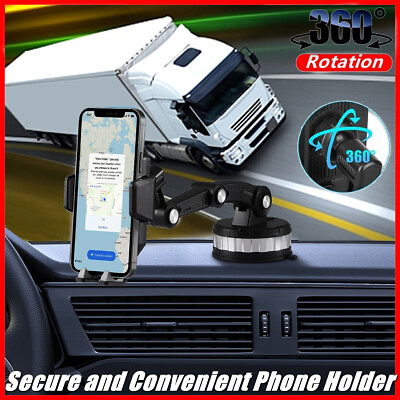 #ad Car Dashboard Dash Mount Phone Holder Suction Cup Bracket GPS Windshield Truck $11.55